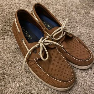 Sperry brown shoes